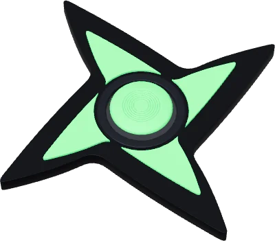 Neon shuriken